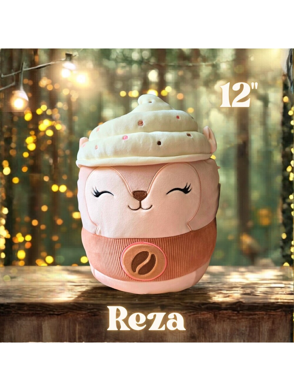 NWT Squishmallows Reza 12"